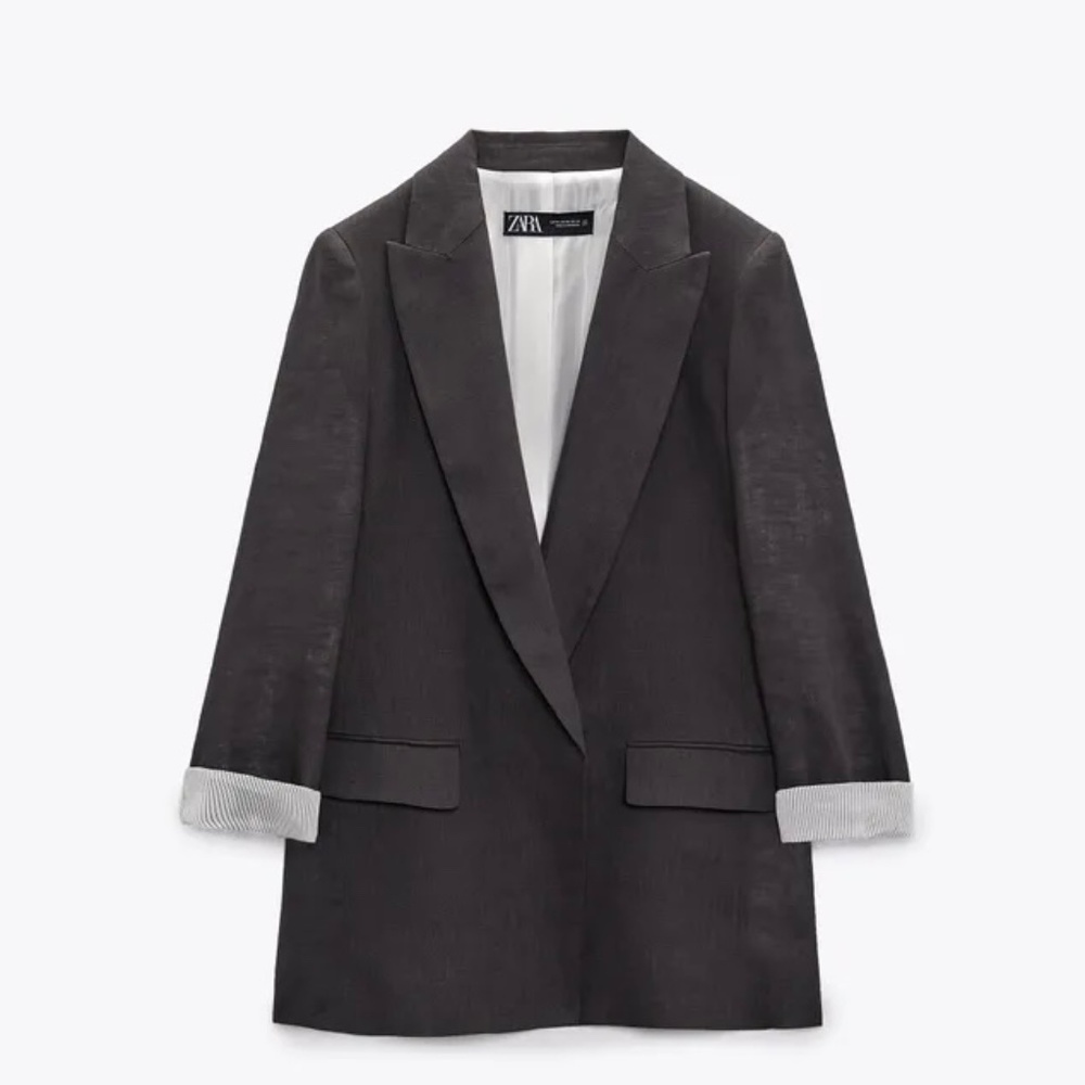 Zara Linen Blazer